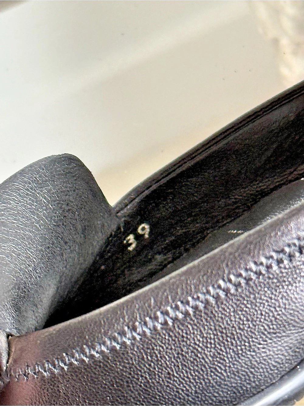Prada Black Square-Toe Mules US 8.5 - Picture 7 of 8